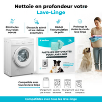Varibee - Pastilles Nettoyantes Pour Lave-linge