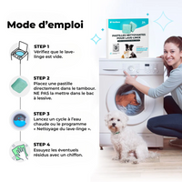 Varibee - Pastilles Nettoyantes Pour Lave-linge